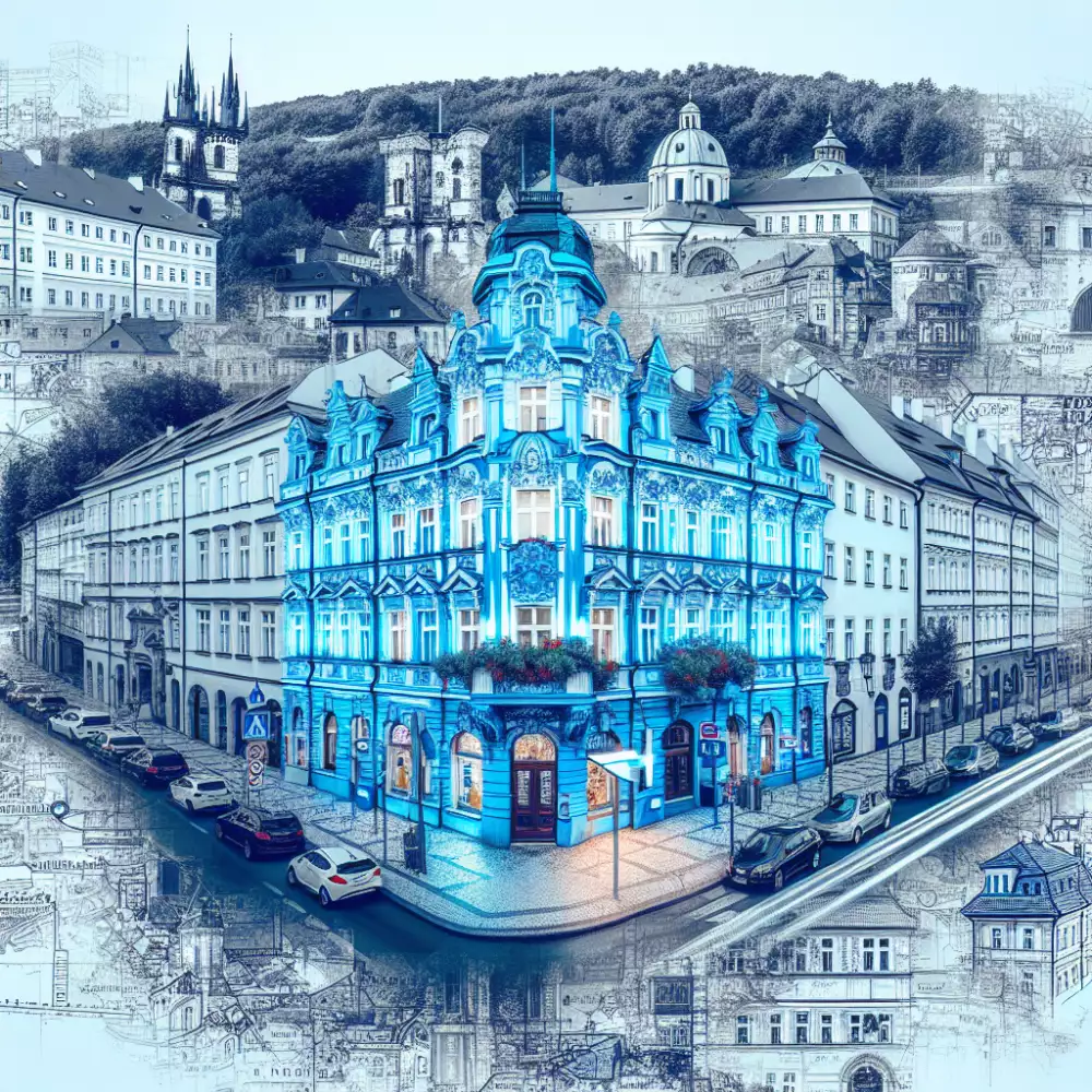 ck blue style praha