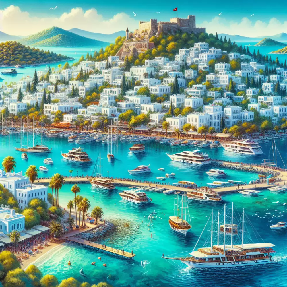 turecko bodrum dovolená