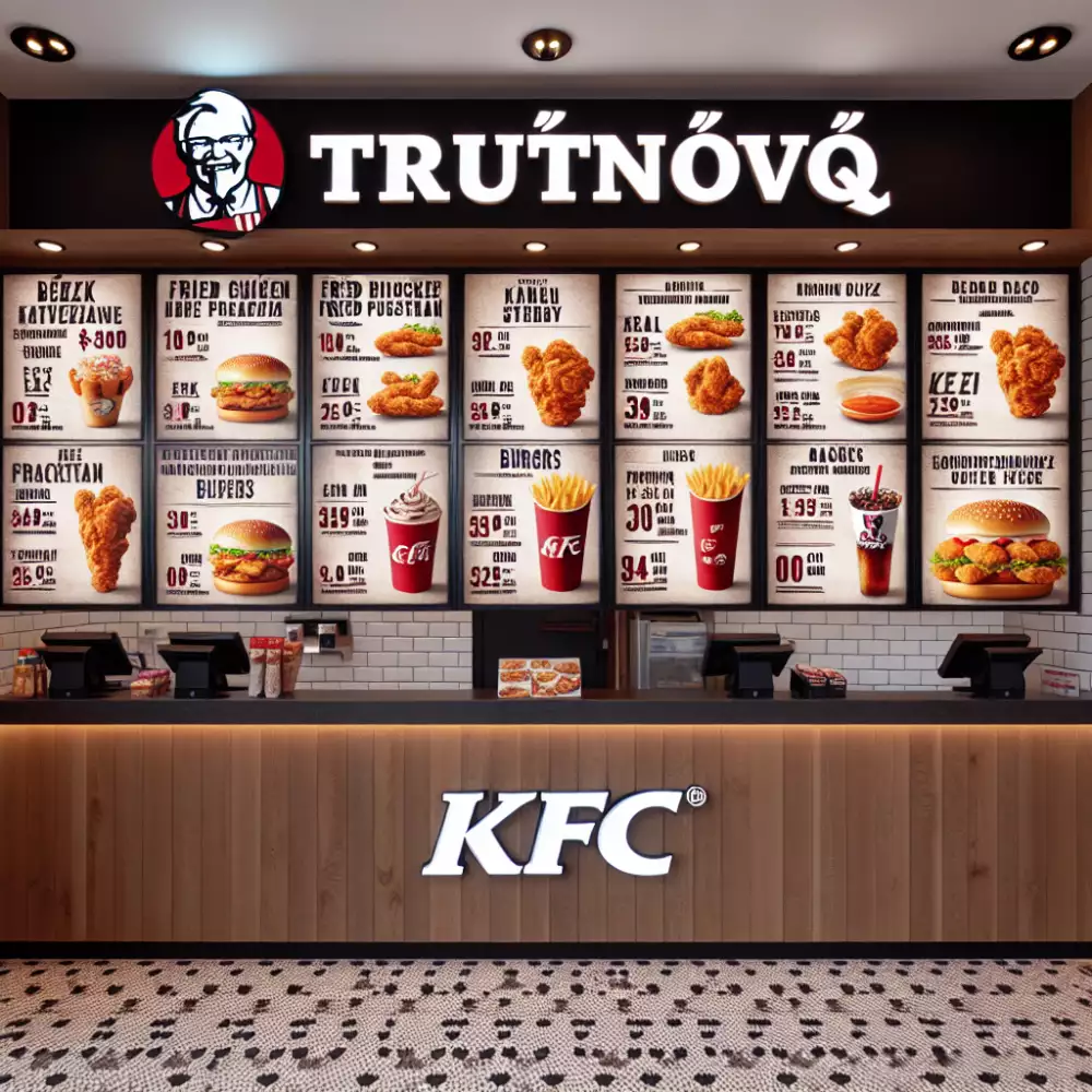 kfc trutnov nabídka